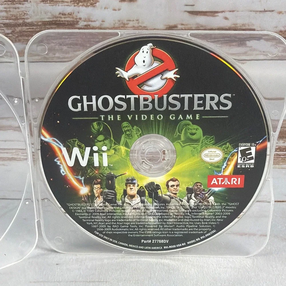 Ghostbusters The Video Game Wii Disc Only Resurfaced